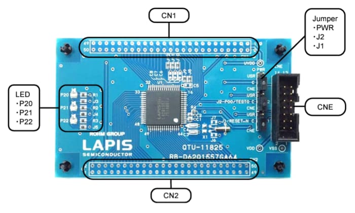 Location Circuit - ROHM Semiconductor RB-D62Q1557GA64 Reference Board